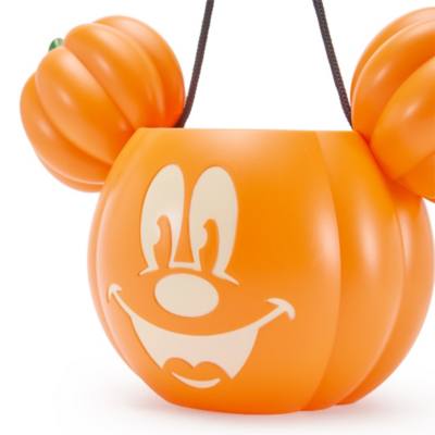 Cesta golosinas calabaza Mickey Mouse