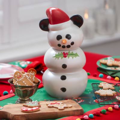Biscottiera Topolino Pupazzo di neve