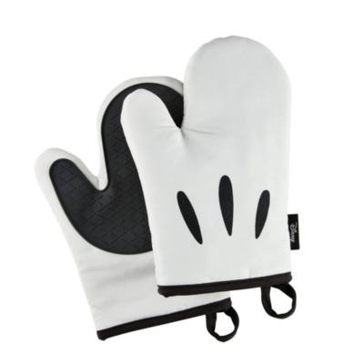 Prestige Disney Monochrome Mickey Mouse Oven Gloves Pair & Silicone Grip Pad