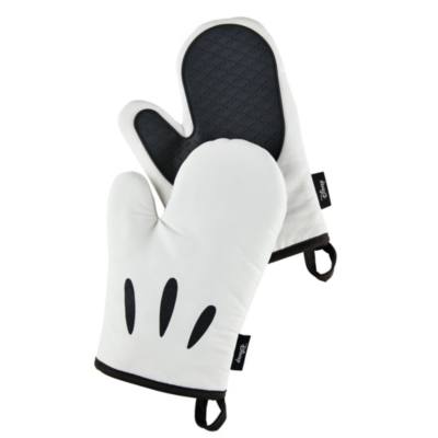 Prestige Disney Monochrome Mickey Mouse Oven Gloves Pair & Silicone Grip Pad