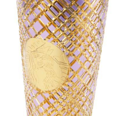 Starbucks Sleeping Beauty Castle Disneyland Resort 70th Anniversary Straw Tumbler