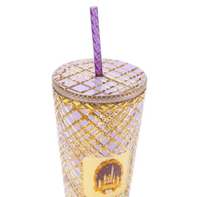Starbucks Sleeping Beauty Castle Disneyland Resort 70th Anniversary Straw Tumbler