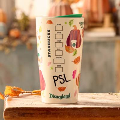 Starbucks Disneyland Resort Pumpkin Spice Tumbler