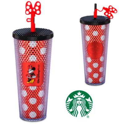 Walt Disney World Minnie Mouse Starbucks Tumbler with Straw