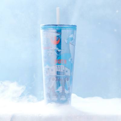 Starbucks Discovery Series Star Wars Hoth Collection Tumbler With Straw