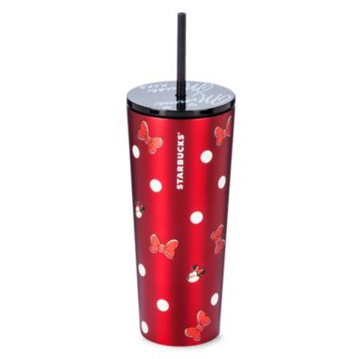 Starbucks Minnie Mouse Stainless Steel Tumbler with Straw, Walt Disney World