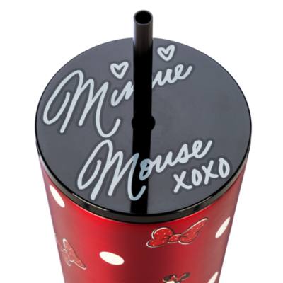 Starbucks Minnie Mouse Stainless Steel Tumbler with Straw, Walt Disney World