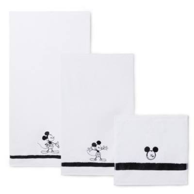 Mickey Mouse Face and Body Towels, Set of 3