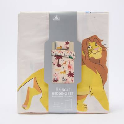 Set biancheria da letto singola bimbi Il Re Leone