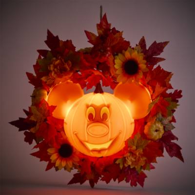 Mickey Mouse Light-Up Halloween Wreath
