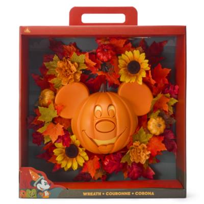 Mickey Mouse Light-Up Halloween Wreath