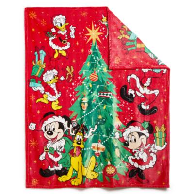 Mickey Mouse and Friends Festive Throw Blanket