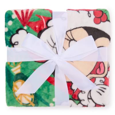 Mickey Mouse and Friends Festive Throw Blanket