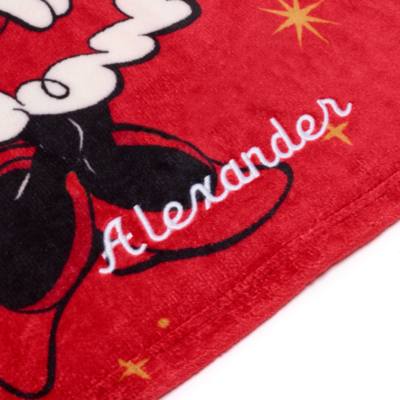 Mickey Mouse and Friends Festive Throw Blanket