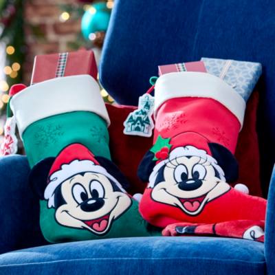 Santa Mickey Mouse Festive Stocking
