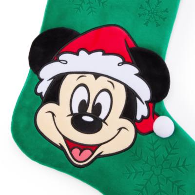 Santa Mickey Mouse Festive Stocking