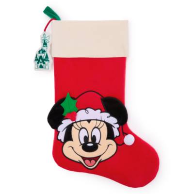 Minnie Mouse Mrs. Claus Festive Stocking