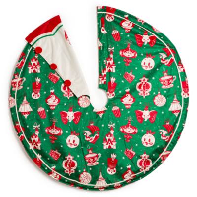 Tinker Bell and Fantasyland Castle Festive Tree Skirt