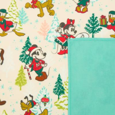 Mickey Mouse and Friends Festive Vintage Tea Towel Set