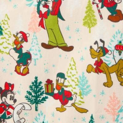 Mickey Mouse and Friends Festive Vintage Apron for Adults