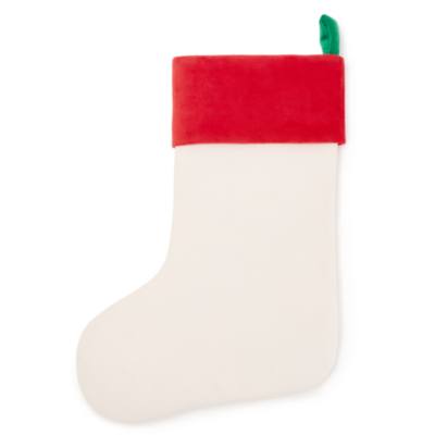 Santa Mickey Mouse and Mrs. Claus Minnie Mouse 'My First Christmas' Festive Baby Stocking