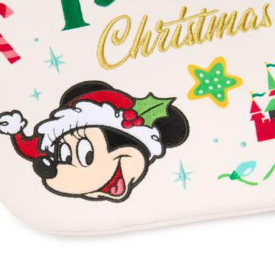 Santa Mickey Mouse and Mrs. Claus Minnie Mouse 'My First Christmas' Festive Baby Stocking