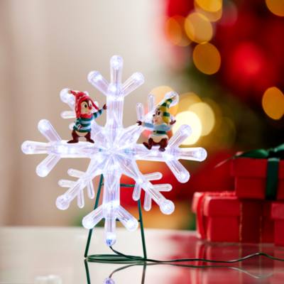 Chip 'n Dale Light-Up Festive Tree Topper