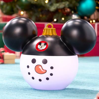 Mickey Mouse Club Snowman Medium Festive Light-Up Ornament - 30.5cm