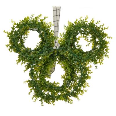 Ghirlanda di foglie silhouette di Topolino, Home Haven