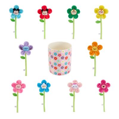 Blooms by Disney Store Medium Soft Toy and Vase Flower Collection