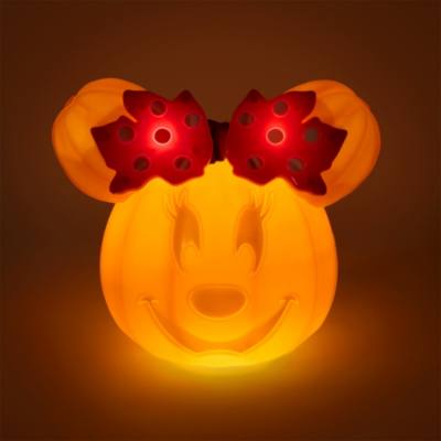 Minnie Mouse Pumpkin Light-Up Decoration