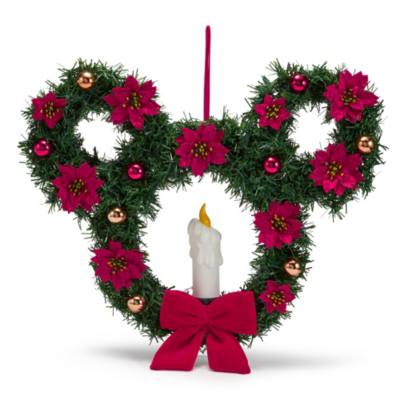 Mickey Mouse Light-Up Christmas Wreath