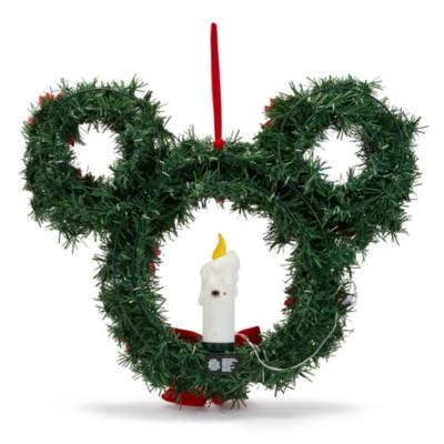 Mickey Mouse Light-Up Christmas Wreath