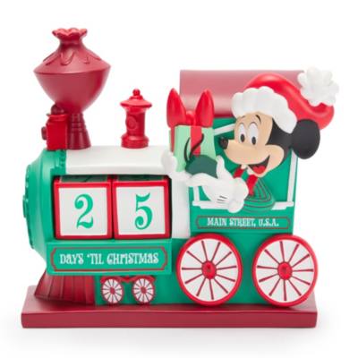 Mickey Mouse Christmas Train Countdown