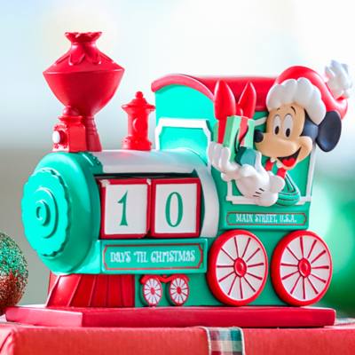 Mickey Mouse Christmas Train Countdown