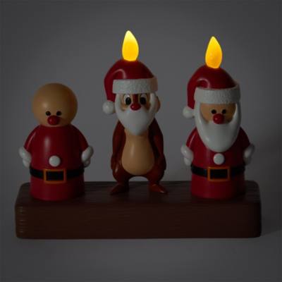 Dale and Santa Light Up Christmas Decoration