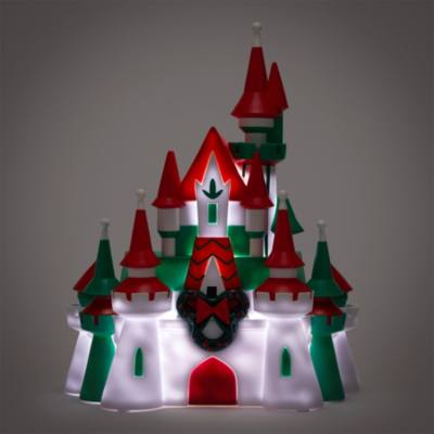 Decorazione musicale luminosa Castello di Fantasyland Collezione Natale
