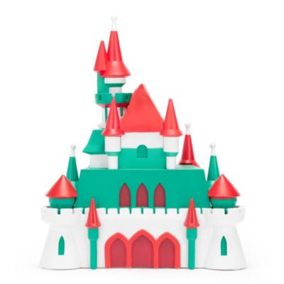 Decorazione musicale luminosa Castello di Fantasyland Collezione Natale