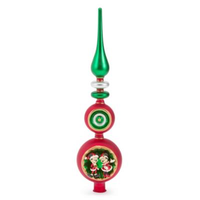 Mickey Mouse and Minnie Mouse Christmas Tree Topper