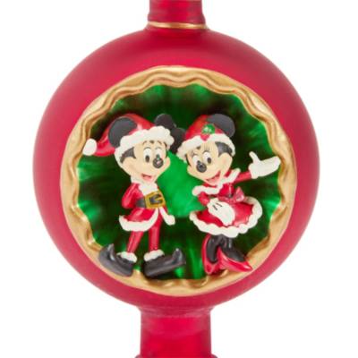 Mickey Mouse and Minnie Mouse Christmas Tree Topper