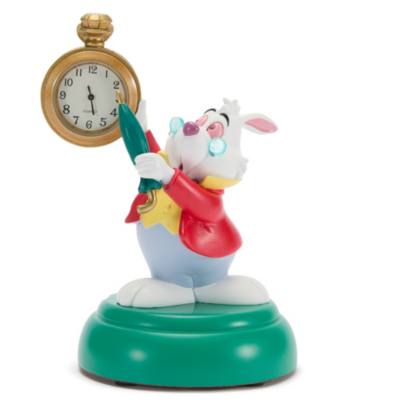 Figurine Lapin Blanc et horloge, Alice au Pays des Merveilles, D23: The Ultimate Disney Fan Event