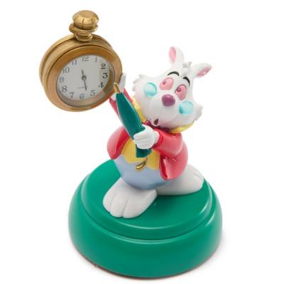 Figurine Lapin Blanc et horloge, Alice au Pays des Merveilles, D23: The Ultimate Disney Fan Event