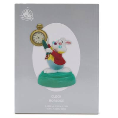 Figurine Lapin Blanc et horloge, Alice au Pays des Merveilles, D23: The Ultimate Disney Fan Event