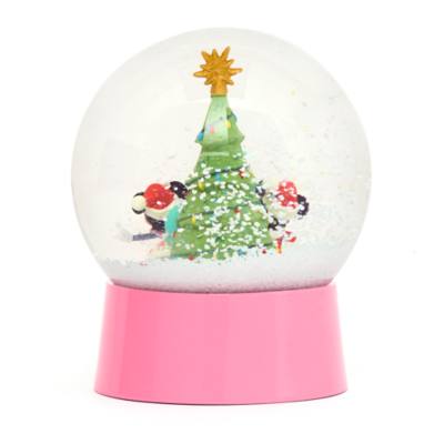 Micky und Minnie - Weihnachtliche Schneekugel