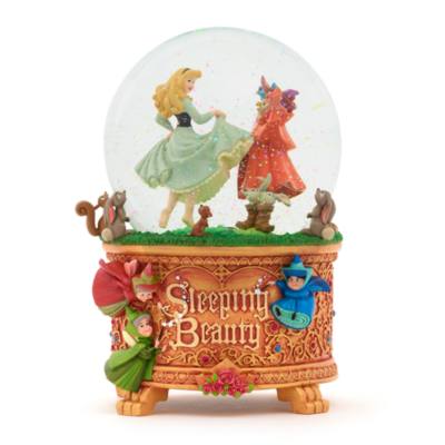 Sleeping Beauty Musical Snow Globe