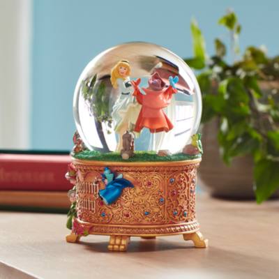 Sleeping Beauty Musical Snow Globe
