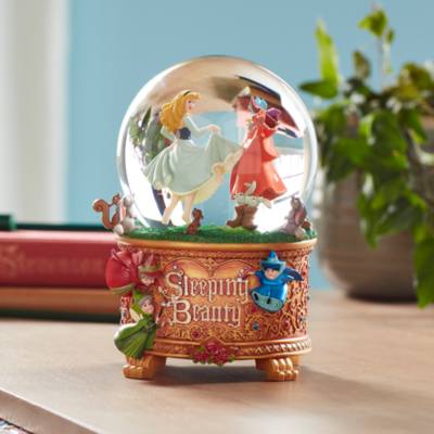 Sleeping Beauty Musical Snow Globe