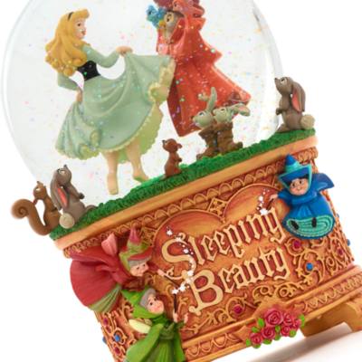 Sleeping Beauty Musical Snow Globe