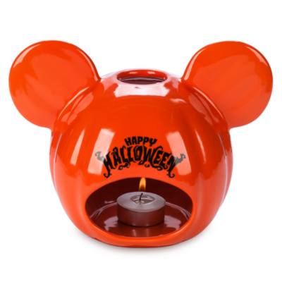 Mickey Mouse Halloween Jack-O'-Lantern Votive Candle Holder