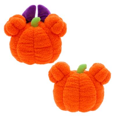 Mickey and Minnie Mouse Jack-o'-Lantern Halloween Cushion Set